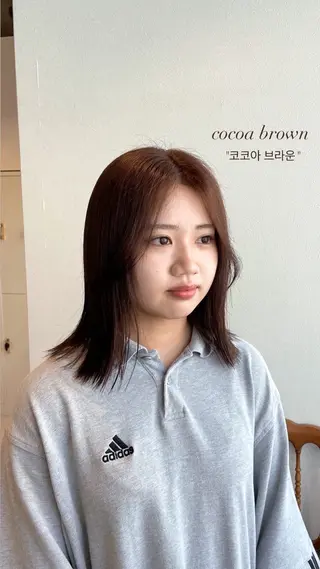 ミディアム カラー amoretto中央駅店所属・amoretto_ あやかのヘアスタイル