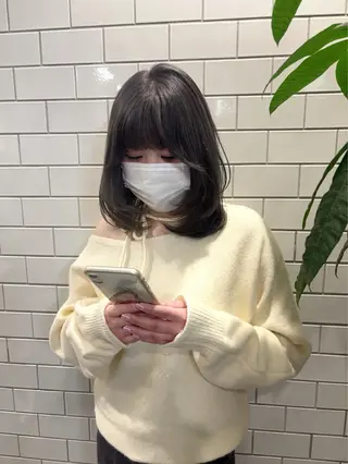 カラー 大橋 彩香のヘアスタイル