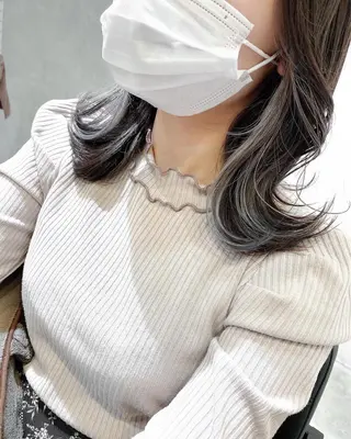 セミロング カラー Meena by urban所属・丹羽 隼人/髪質改善 /韓国ヘア🇰🇷のヘアスタイル