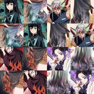 ミディアム 原宿サロン代表 デザインカラー伊藤卓のヘアスタイル