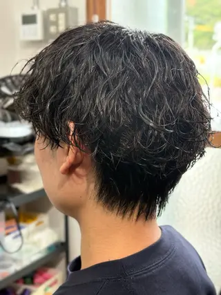 パーマ メンズ Snalyメンズ特化 スエハラのヘアスタイル