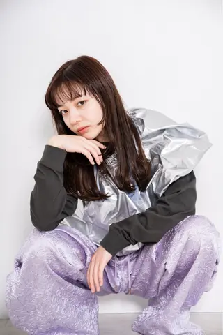 ロング カラー 才木 美乃のヘアスタイル