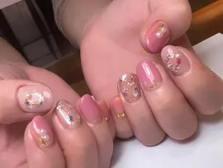 ショート ネイル 【爪の育成専門】深爪・むしり癖・丸い爪・ガサガサなど　　Rio nail所属・Rio nail まなみのネイルデザイン