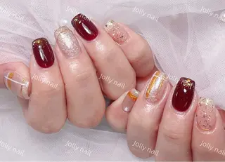 ネイル Jolly Nail Salon ジェル＆長さ出し専門所属・ア ヤのネイルデザイン