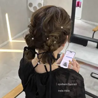 セミロング Haruka /うる艶透明感カラーのヘアスタイル