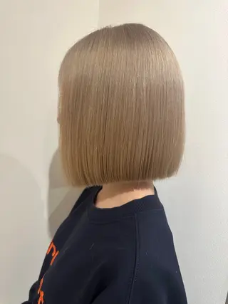 ショート カラー miri髪質改善 久留米/韓国のヘアスタイル