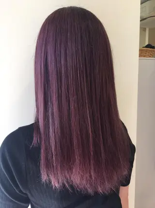 ロング カラー ぱつっとボブ/ 小野あかねのその他イメージ