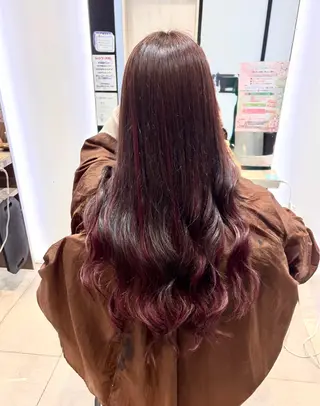 ロング カラー 立川/シールエクステ /みづきのヘアスタイル