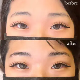 アイブロウ Be. eyelash＆eyebrow 岡山店所属・🦋be. みうち🦋のマツエク・マツパデザイン