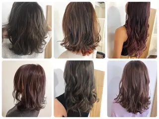 カラー 伊藤 かなのヘアスタイル