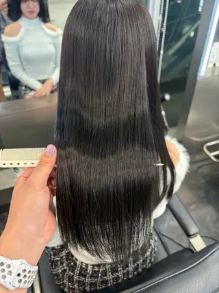 ロング カラー🌈/カット /栄/misa👻のヘアスタイル