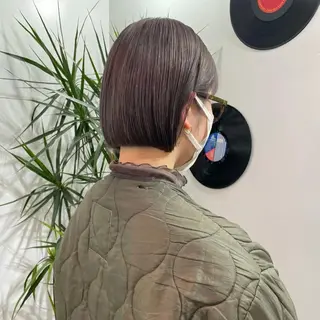 カラー ハイトーン艶カラー 💎あやめ🎀のヘアスタイル