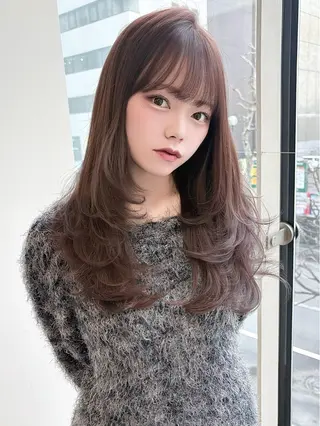 ロング カラー kanato🇰🇷 【札幌韓国ヘア】のヘアスタイル