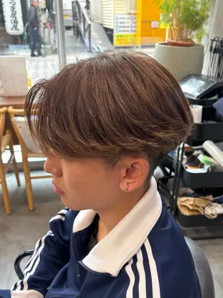 ショート メンズ 鹿児島 TSUBASAのヘアスタイル