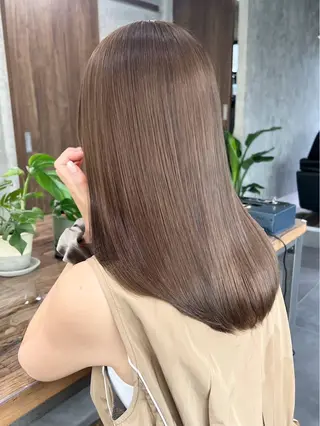 ロング カラー 三軒茶屋髪質改善🌼 リズキのヘアスタイル