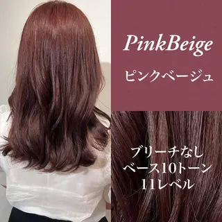 セミロング カラー ハルキ/ 髪質改善のヘアスタイル