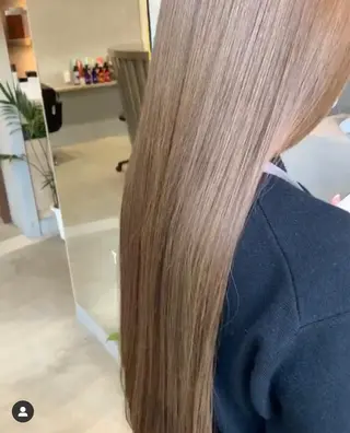 ロング ダブルカラー /まつ毛パーマ🎀のヘアスタイル