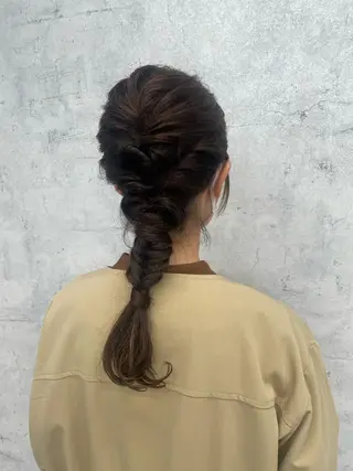 セミロング 似合わせ🌿‬髪質 改善🧸RYUGOのヘアスタイル