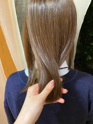 ミディアム 【ヘアセット/美眉】 吉川玲のヘアスタイル