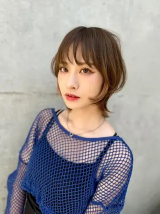 ショート 💚Forest Mirror💚のヘアスタイル