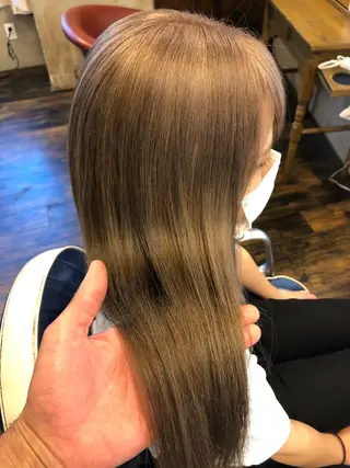 ロング カラー sweetroom茅ヶ崎南口店所属・∮フェードスタイル∮ 加藤嘉陛のヘアスタイル