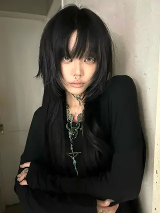 ロング CACHÉ所属・大阪/堀江/ いわもと　りゅうやのヘアスタイル