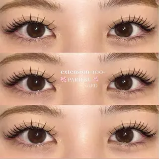 マツエク・マツパ NORA senaのマツエク・マツパデザイン