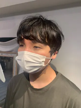 パーマ メンズ MOMOKA💫 YARD【学芸大学】のヘアスタイル