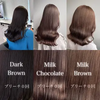 ロング カラー 愛され暖色♥️モテ 艶髪♥️りなのヘアスタイル