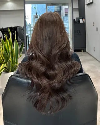 ロング カラー INTRO.by Fi-Ne所属・韓国ヘア 店長NEGIのヘアスタイル