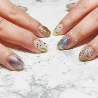 ネイル 手書きが得意🖌️ Y’s  nailのネイルデザイン