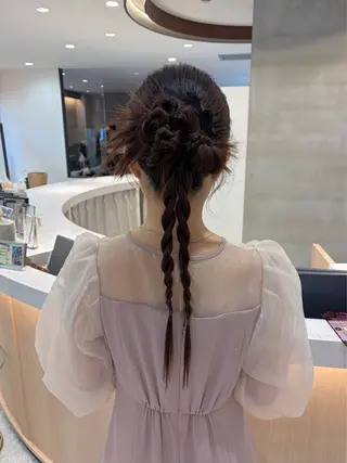 ヘアアレンジ はるか/ヘアアレンジ ブリーチなしカラー♡のヘアスタイル