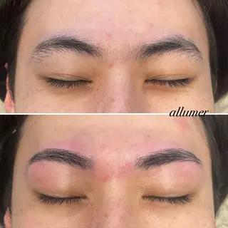 メンズ アイブロウ メンズ眉毛サロン allumerりさの眉毛・アイブロウイメージ