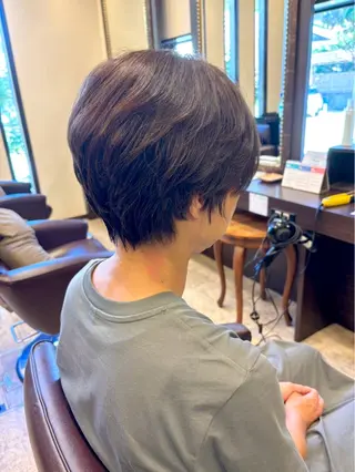 カラー 寺岡 花純のヘアスタイル