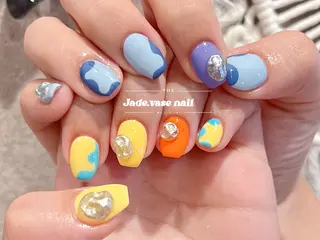 ネイル ✰Jade.vase 银座のネイルデザイン