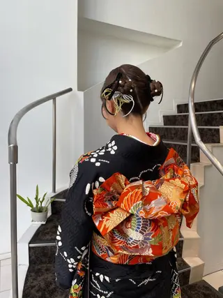 ヘアアレンジ BiBi  藪 菜月のヘアスタイル