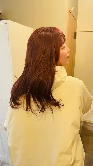 セミロング カラー 鎌田卓也/髪質改善 /透明感カラーのヘアスタイル