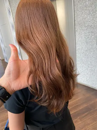 ロング カラー 誰よりも丁寧なカット 🍀小林輝のヘアスタイル