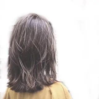 ミディアム カラー 半個室女性salon 🩰Natsumiのヘアスタイル
