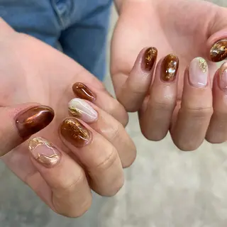 ネイル nable.所属・栗林 実莉のネイルデザイン