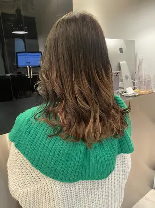 セミロング カラー riria/ボブ /ブラウンカラー🎀のヘアスタイル