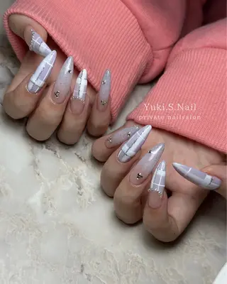 ロング Yuki S.Nailのネイルデザイン