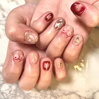 ネイル Arowa 伊田のネイルデザイン