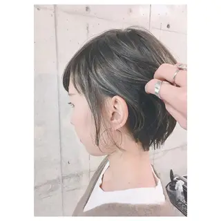 ショート カラー パーマ ヘアアレンジ メンズ キッズ TopStylist ✂︎ Azumaのヘアスタイル