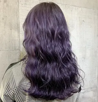 ロング カラー youres hair 髪質改善トリートメント&ヘッドスパ  新宿三丁目店【ユアーズヘア】所属・🦋透明感カラー 👑NODOKA🦋のヘアスタイル