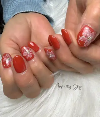 ネイル infinity skyのネイルデザイン