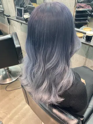 ミディアム カラー ✨最安値✨エクステ カラー🌼つきな🌼のヘアスタイル