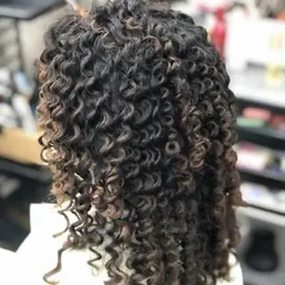 ロング カラー損傷毛縮毛矯正 ツイストスパ佐藤昭利のヘアスタイル