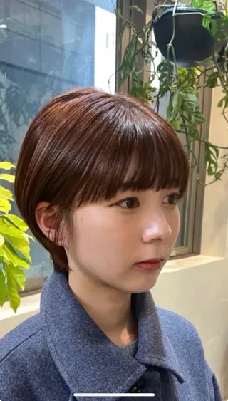ショート カラー belle   表参道　terrace所属・抜きっぱなしブロンド /ハイトーン/カナタのヘアスタイル