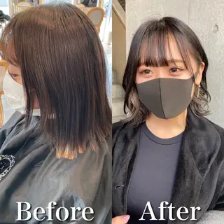 ショート カラー ボブ& 髪質改善FUMIYAのヘアスタイル
